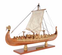 Viking Small Ship Model