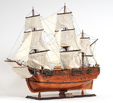 HMS Endeavour Historic Ship Model