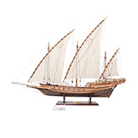 Xebec Ship Model