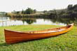 Wooden Canoe with Ribs 16