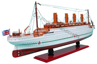 SS Britannic Painted Medium Cruiseship Model