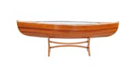 Wooden Canoe Table 5 ft