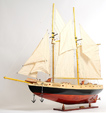 Bluenose II painted Medium Fully Assembled