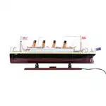 RMS Titanic with Lights Cruise Ship Model