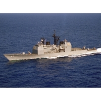 USS Ticonderoga Cruiser (CG-47) 30 Inches Model
