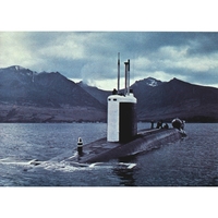 Royal Navy HMS Resolution Submarine (S22) 36 Inches Model