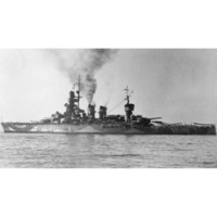 Italian Andrea Doria (1913) 36 Inches Battleship Model