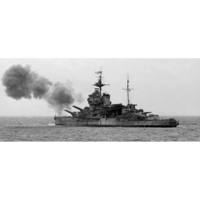 HMS Warspite (Queen Elizabeth-Class) 36 Inches Battleship Model