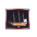 USS Constitution Half-Ship 35 Inches L