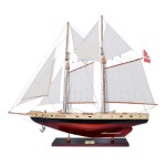 Bluenose II painted Medium Fully Assembled
